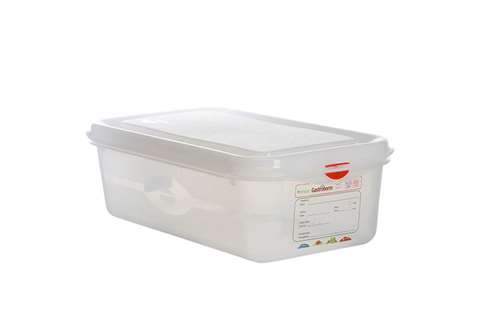 Gastronox 1/3 - 100mm high - 4l lid and clips included