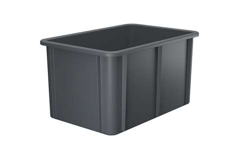 Stackable transport crate - special 600x400x320 mm - rounded corners