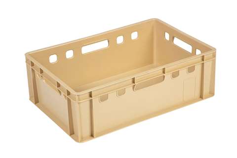 Euronorm meat crate - 38 l e2 - 600x400x200 mm - coloured