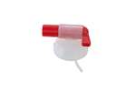 Din 51 screw cap for jerrycan with spigot plug - red