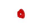 Din 61 screw cap for jerrycan with ventilation - red