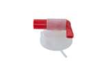 Din 61 screw cap for jerrycan with red spigot plug