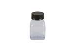 Square container wide opening - 300 ml serie 310 pvc - with sealable lid