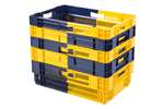 Euronorm stack/nest crate - 600x400x143 closed - bicolor