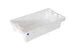 Fish crate - stackable / nestable 800x450x190 mm - white - 20kg/35l