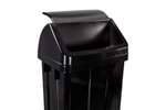 Waste bin with hinged lid 25 l