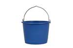 Standard bucket 12l - with handle blue