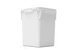 Curtec - Square wide neck drum 46l - 375x370x475mm - Fold pack body - UN approved 