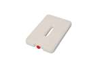  - Eutectic plate gn1/4 -16°c - red - 265x162x30mm 