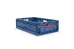 Foldable box 600x400x170mm perforated