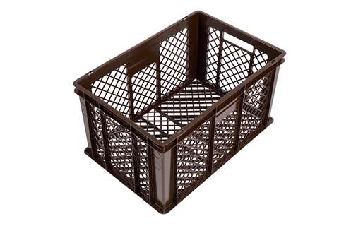 Euronorm bread basket 600x400x320 mm vented bottom and sides
