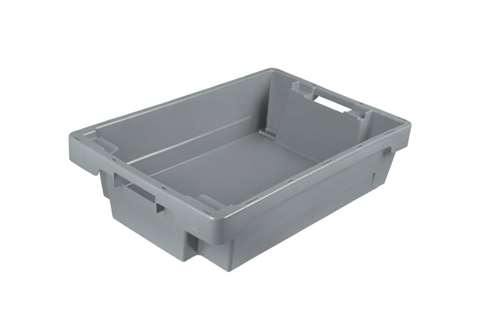 Rotary stacking container 600x400x150 mm bottom and sides closed
