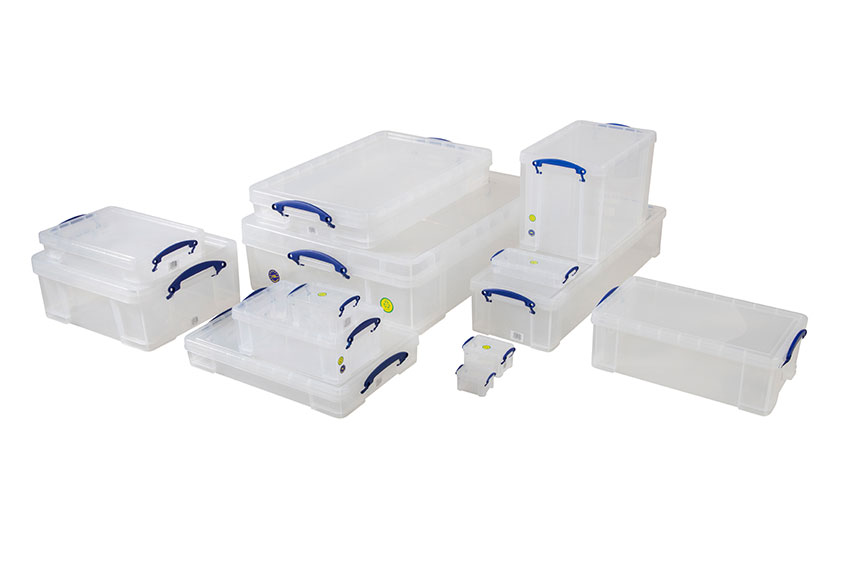 Stackable RUB boxes - Really Useful Box