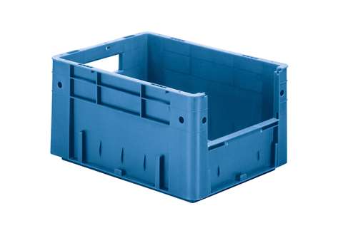 Rainbow - Euronorm 400x300x210mm - frontal opening - 18l - bottom and sides closed  Rainbow - Euronorm 400x300x210mm - frontal opening - 18l - bottom and sides closed