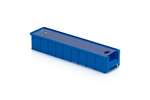 Qubb - Lid for shelf tray Blue Box - 500x117mm 
