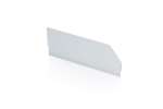 Qubb - Longitudinal divider shelf tray Blue Box - 300x90mm 