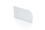 Qubb - Longitudinal divider shelf tray Blue Box - 300x140mm 