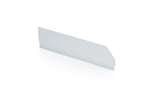 Qubb - Longitudinal divider shelf tray Blue Box - 400x90mm 