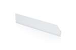 Qubb - Longitudinal divider shelf tray Blue Box - 500x90mm 