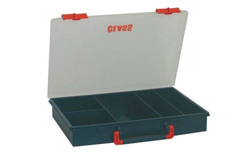 Organizer with fixed compartments (5) 260x325x55 mm - series 5000