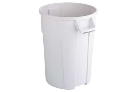 Round waste bin 120l - ø650x710mm without lid