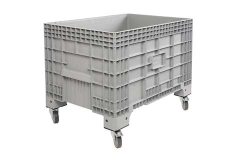 Qubb - Volumebox 510l - 1200x800x918mm - 4 wheels , 2 with brake long side  Qubb - Volumebox 510l - 1200x800x918mm - 4 wheels , 2 with brake long side