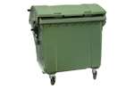 Maxi-container on 4 casters - 1100 l coloured