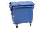Maxi-container on 4 casters - 1100 l coloured