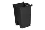 Probbax - Rectangular step-on waste bin 45l 410x398x600mm - 50% recycled