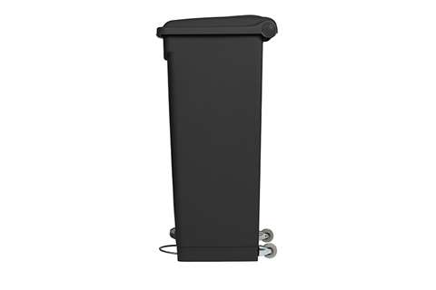Probbax - Rectangular step-on waste bin 90l - 500x412x820mm - 50% recycled  Probbax - Rectangular step-on waste bin 90l - 500x412x820mm - 50% recycled