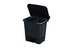 Probbax - Rectangular pedal bin 20L - double inner bucket - 360x330x430mm 