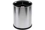 Probbax - ROUND WASTE BASKET 13L - 3 COMPARTIMENTS INSERT BLACK 3,3L