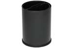 Probbax - ROUND WASTE BASKET 10L - 2 COMPARTIMENTS INSERT BLACK 5L