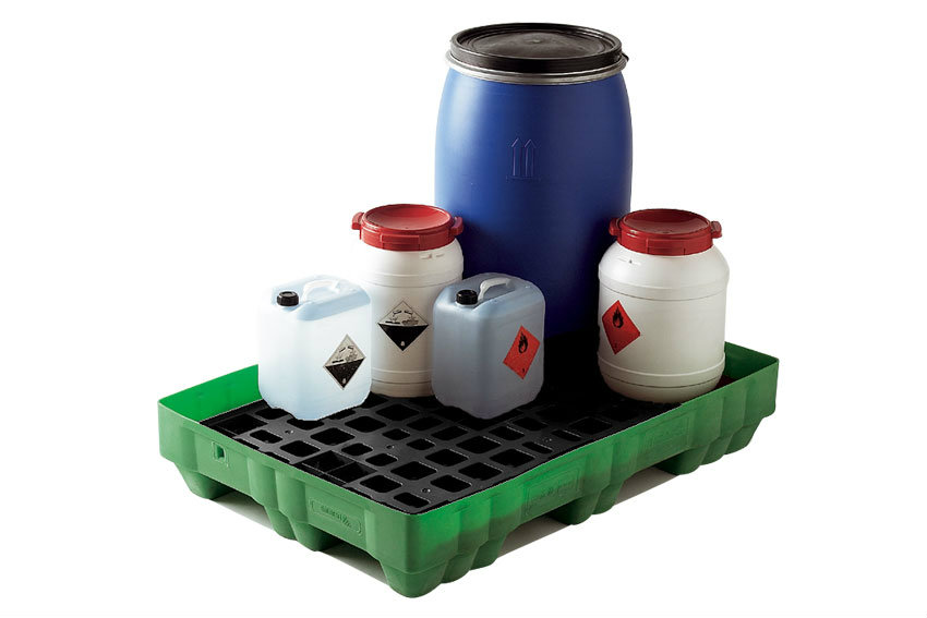 Sump- and spillpallets