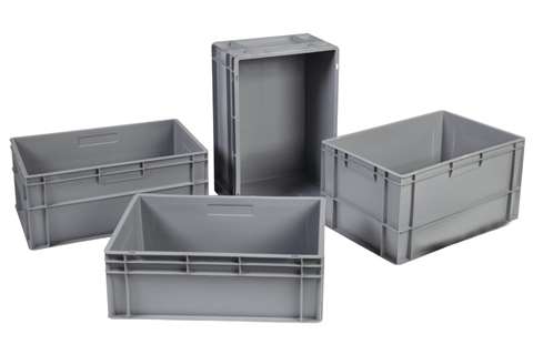 Euronorm stacking containers