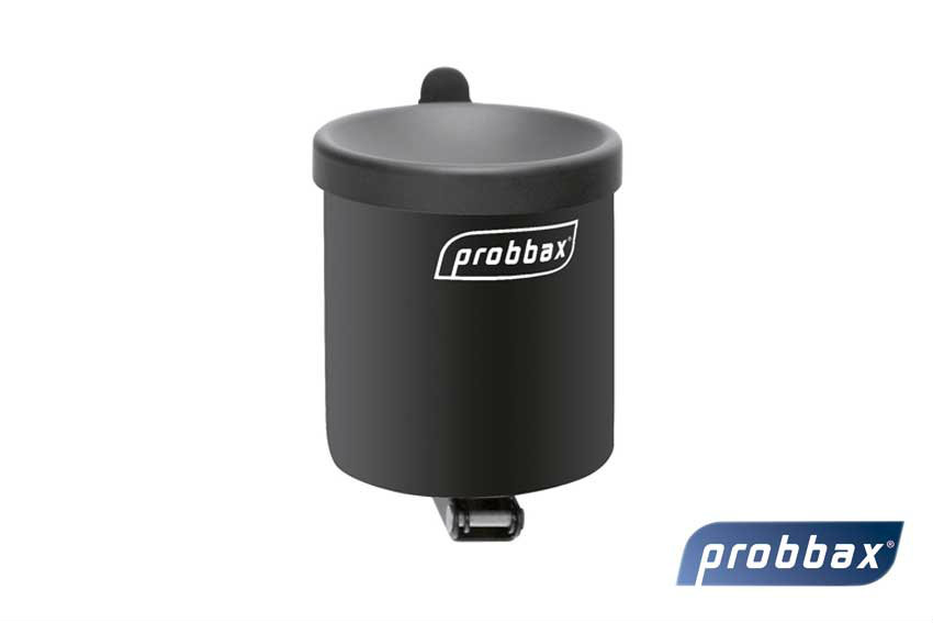 Round wall-mounted ashtray 1,5 l - up to 450 butts 