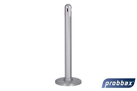 Staande asbak met zware basis - 3l - alu - 900 peuken