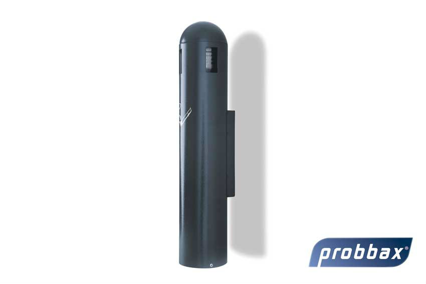 Wall-mounted ashtray tube 1.8 l - up to 540 butts 