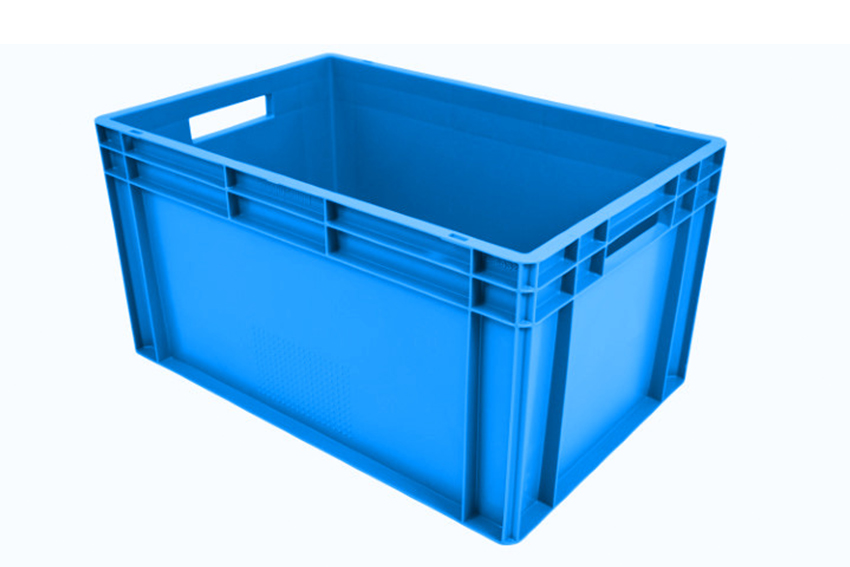EN Stacking bin Budget Color 60l - 600x400x320mm - closed sides and bottom 
