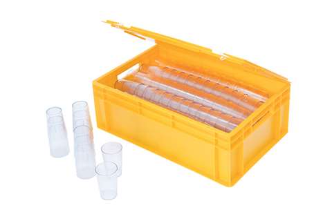 Koffer voor hardcups - 600x400x220mm