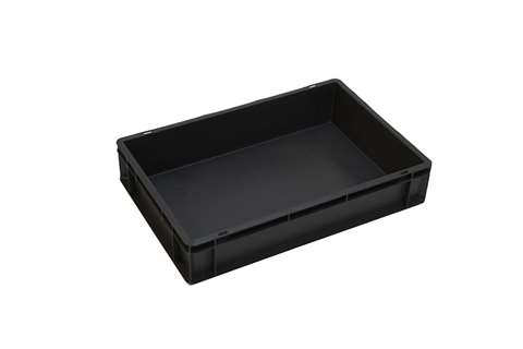 EN Stacking bin Budget Recycled 20l - 600x400x120mm - closed sides and bottom