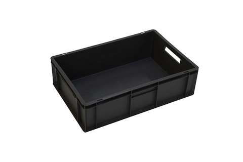 EN Stacking bin Budget Recycled 30l - 600x400x170mm - closed sides and bottom