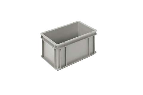 EN Stacking bin Classic 7l - 300x200x170mm - closed sides and bottom - closed handles