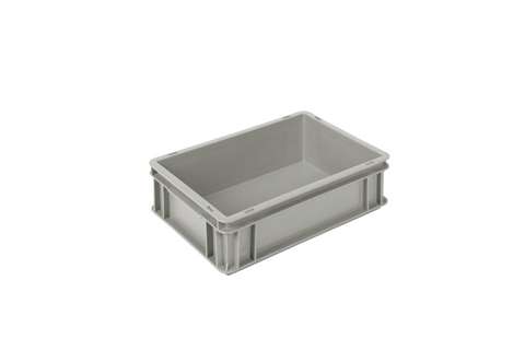EN Stacking bin Classic 10l - 400x300x120mm - closed sides and bottom - closed handles