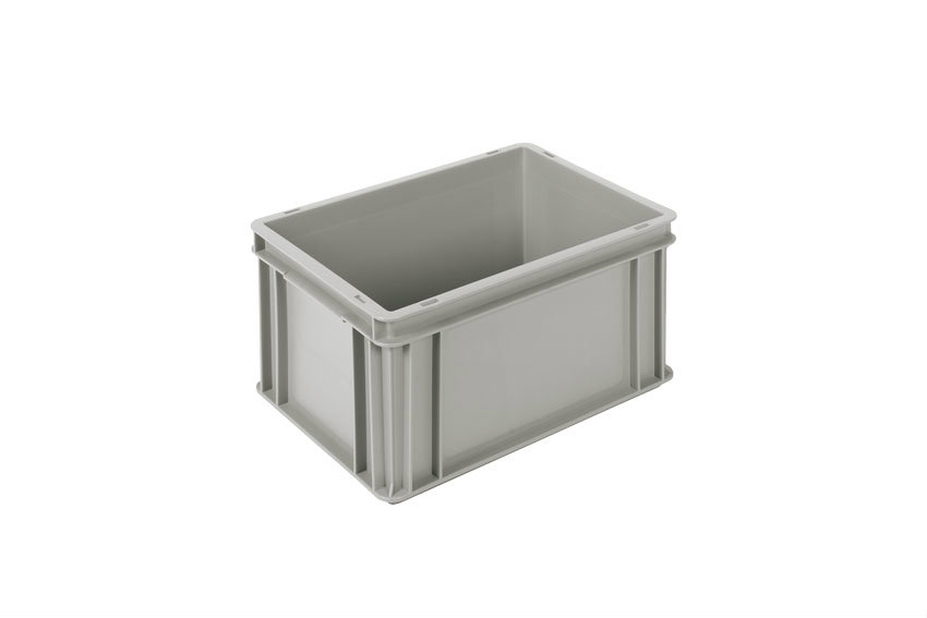 EN-Stapelbehälter Classic 20l - 400x300x220mm - geschlossene Wände und Boden - geschl. Griffe 