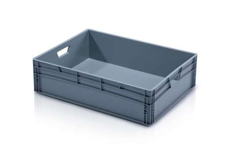 EN Stapelbak Classic 89l - 800x600x220mm - gesloten wanden en gesloten verstevigde bodem