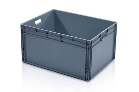 EN Stapelbak Classic 177l - 800x600x420mm - gesloten wanden en gesloten verstevigde bodem