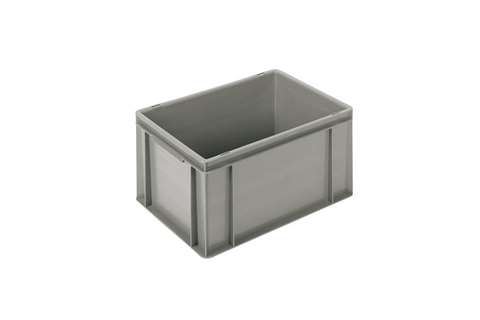 EN Stacking bin Classic 21l - 400x300x220mm - closed sides and bottom - closed handles