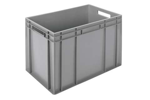 EN Stapelbak Classic 83l - 600x400x420mm - gesloten wanden en bodem - open handvaten