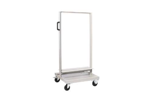 Metalen bakkenwagen voor Crystal Box kantelbakmodules excl. kantelbakmodules - 610x610x1370mm